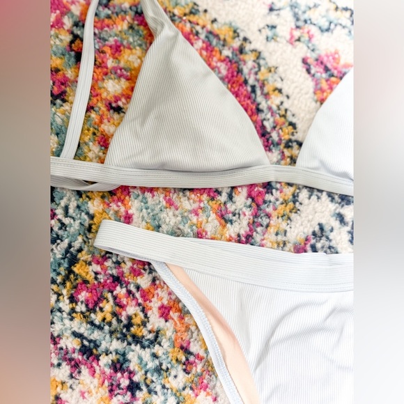 LA Hearts Baby Blue Bikini - Picture 2 of 4